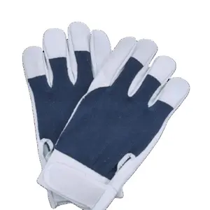 Erkekler ve kadınlar için gri spor eldiven el güvenlik ürünü doğrudan üretici ve ihracatçı kırmızı mavi siyah renk seçenekleri