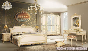 Traditional Solid Wood Hand Carved Bedroom Set Antique Handcrafted Bedroom Furniture <b>Royal</b> Design Teak Wood Brown Polished <b>Bed</b> - Product Image 5