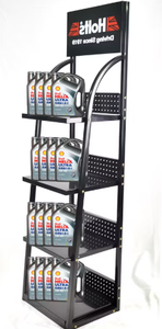 MAHESH FABRICTOR Support d'huile lubrifiante en métal MF-54S8545 Installation de comptoir revêtu de poudre pour l'affichage d'atelier mécanique - Product Image 3