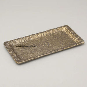 Bandeja Creativa de Acero Inoxidable Brillante Hecha a Mano para Servir o Exhibir en el Hogar - Product Image 5