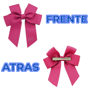 Fascia per capelli per bambini con fiocco grande e fermaglio in acciaio inossidabile, disponibile in 4 colori solidi - Product Image 6