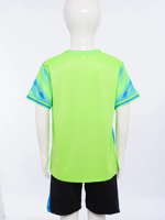Venta al por mayor de alta calidad niños ropa de fútbol Jersey de fútbol conjuntos con pantalones cortos OEM diseño adultos niños uniformes de fútbol para los niños