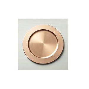 2022 usine vente chargeur assiettes dîner plat bonne qualité en acier inoxydable pour plateau en métal alimentaire - Product Image 3