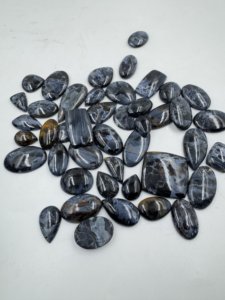 Chất lượng cao tự nhiên pietersite đá quý pietersite <span class=keywords><strong>Cabochon</strong></span> Mix hình dạng và kích thước bán buôn rất nhiều lỏng đá quý đối với trang sức làm - Product Image 2