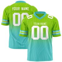 Maillots de rugby personnalisés pour adultes, 100% polyester, séchage rapide, manches courtes, grandes tailles avec impression de logo personnalisé, du S au XL
