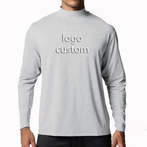เสื้อยืดแขนยาวโอเวอร์ไซส์สำหรับผู้ชายเสื้อยืดแฟชั่นโอเวอร์ไซส์แบบลำลอง - Product Image 1