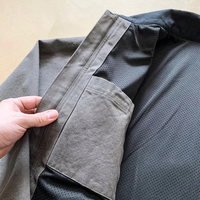 Blouson Bomber Homme Hiver Coupe Décontractée en Coton Sergé Col Mandarin Style Urbain Écologique Respirant Conception Personnalisée OEM