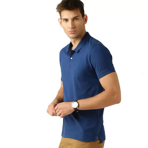 Polo pour homme en tissu durable, usine auditée, fournisseur de vêtements haut de gamme - Product Image 5