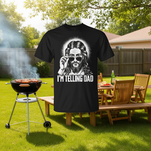 Camiseta promocional 'Estoy diciendo a papá que Jesús' - Product Image 3