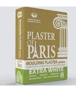 High Quality Plaster Of Paris 40 kg POP White Cement to Apapa Lagos Port Nigeria Gypsum Plaster