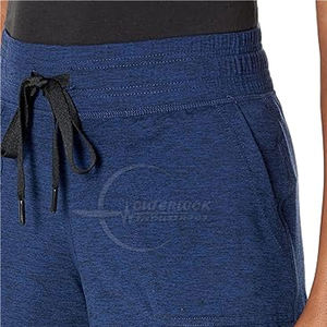 กางเกงขาสั้นสำหรับผู้หญิงกางเกงขาสั้นสตรีทแวร์ดีไซน์ตามสั่งบริการ OEM - Product Image 4