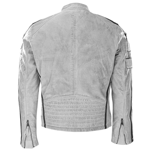 Veste en cuir pour homme, design OEM, 100% cuir véritable, qualité supérieure, personnalisable, veste d'hiver en cuir de haute qualité pour homme - Product Image 2