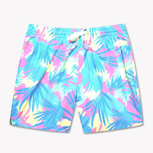 Haute qualité 5 pouces entrejambe graphique plage natation Polyester été garçons survêtement course hommes personnalisé maille Shorts bain Jammer - Product Image 6