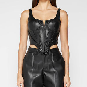 2025 Best Selling in Wholesale Price Women Leather <b>Corsets</b> for Best Sale <b>Top</b> Quality Women Leather <b>Corsets</b> Custom logo Oem - Product Image 3