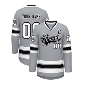 Maillot de hockey personnalisé de l'équipe imprimé par sublimation à chaud vêtements de hockey sur glace vierges les plus vendus - Product Image 1