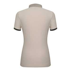 Polo de golf vierge d'été pour femmes, polo slim à manches courtes pour femmes, polo avec logo personnalisé, vente en gros - Product Image 5