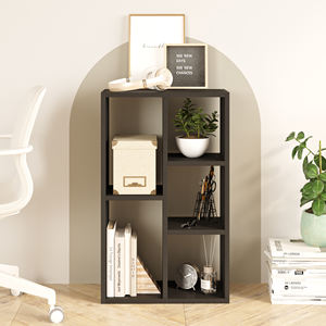 Elegant Modern Monaco Durable <b>Solid</b> <b>Wood</b> <b>Bookcase</b> European Multi-Purpose Storage Solution Home Office Living Room Furniture - Product Image 3
