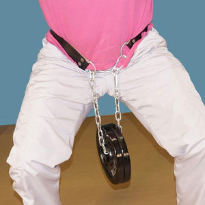 Ceinture d'immersion d'haltérophilie de forme physique avec chaîne taux de vente entier bonne qualité hommes ceinture d'immersion d'haltérophilie - Product Image 4