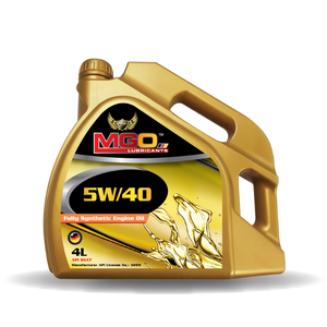 MGO 5W-40 Huile moteur SN entièrement synthétique haute performance 14KG Protection durable en plastique Bon fonctionnement - Product Image 1