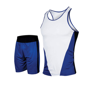 Ensemble de boxe bon marché uniforme de boxe kit de gilet court en polyester de haute qualité - Product Image 1