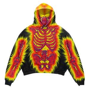 Meilleure vente tendance poids lourd 100% coton pull à capuche surdimensionné hommes épais personnalisé 500 Gsm confortable Vintage sweats à capuche - Product Image 1