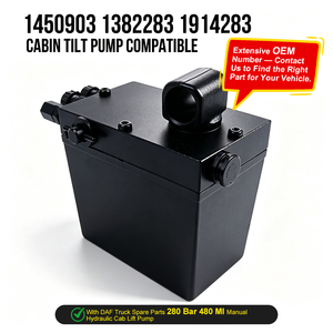 Pompe hydraulique de cabine 61450903 1382283 1914283 Pompe de relevage de cabine pour <span class=keywords><strong>DAF</strong></span> CF65/75/<span class=keywords><strong>85</strong></span> LF55 XF105 Pièces de rechange pour camion - Product Image 1