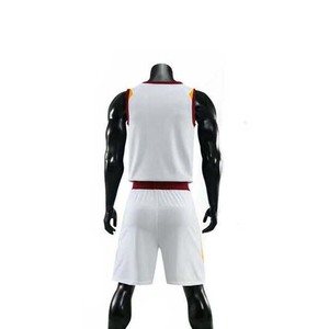 Maillots de basket-ball personnalisés de dernière conception avec broderie supérieure maillot de basket-ball Shorts de basket-ball - Product Image 3