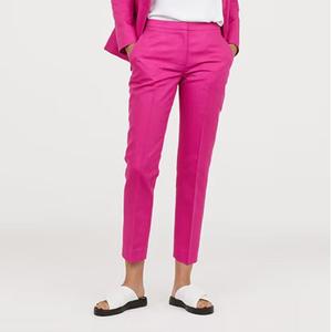 Pantalones Deportivos de Verano para Mujer, Talla Grande, Negros, Formales, Transpirables, de Secado Rápido, Ecológicos, 100% Algodón - Product Image 6