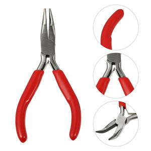 Jewelry <b>Plier</b> Wire Wrapping Bent Chain Nose <b>Plier</b> Stainless Steel Colored Comfy Gripped Jewelry Accessories - Product Image 3