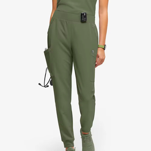 Pantalones Médicos al por Mayor con Logotipo Personalizado, Pantalones Médicos de Alta Calidad, Ropa de Trabajo Elástica, Antiarrugas, Tejido Suave, OEM - Product Image 1