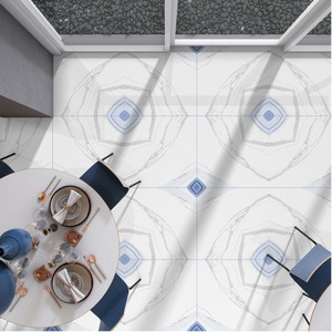 Calacatta Grey 600x1200mm Porcelain Tiles Marble Look Polished Hotel Interior Floor and Wall Ceramics - Product Image 1