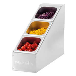 Diviseur de cuisine minimaliste, récipient de stockage alimentaire en métal, forme rectangulaire, récipient alimentaire en métal moulé par injection - Product Image 1