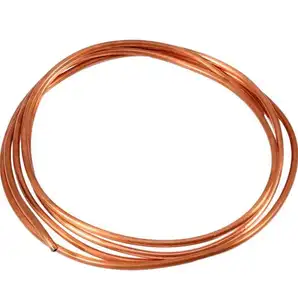 Factory Direct Alloy Pipe 1/2" 3/4" Copper Pipes AC Copper Pipe Tubing for HVAC