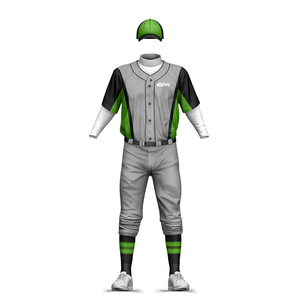 Uniformes de Béisbol Deportivos al por Mayor, Conjuntos de Pantalones y Camisetas para Equipos, Sublimación, Poliéster de Secado Rápido, Transpirable, en Blanco - Product Image 2