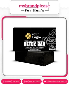 Productos de Aseo, Jabón de Carbón Activado de Limpieza Profunda para Hombres, Cuidado de la Piel Personalizado, Marca Privada, Venta al por Mayor - Product Image 3