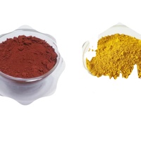 Oxyde de fer Red 130 190 pigment antirouille pour brique en béton de ciment