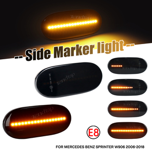 Led <span class=keywords><strong>Side</strong></span> <span class=keywords><strong>Marker</strong></span> Lights đối với Mercedes Benz <span class=keywords><strong>Sprinter</strong></span> w906 VW Crafter minibus van năng động chỉ số tín hiệu lần lượt blinker đèn - Product Image 5