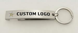 Llavero Abridor de Botellas de Metal con Logotipo Personalizado |   Abridor de Botellas Personalizado con Grabado para Regalos Promocionales y Recuerdos Empresariales - Product Image 4