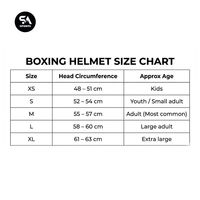 Casque de boxe blanc antichoc à couverture intégrale, réglable, pour entraînement MMA, qualité supérieure, léger et portable, avec protection des joues