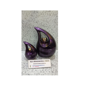 Fabricante de urnas de lágrima personalizadas para cenizas infantiles de mascotas humanas, suministros funerarios al por mayor con opción de urna de entierro - Product Image 1
