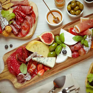 Tabla de cortar multifuncional personalizada rectangular de madera natural superventas Tabla de cortar de madera de glowin fashion - Product Image 6