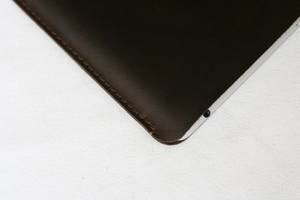 Casing kulit asli iPad, pelindung lengan kantor tahan guncangan untuk perjalanan bisnis Tab iPad model penggunaan komputer - Product Image 5