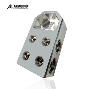 Conector de batería de mandril de batería de modificación de audio de piezas de coche de material de aluminio de alta calidad con llave porosa de 12 vías, - Product Image 4
