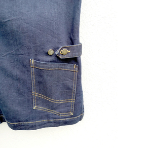 Chaleco Vaquero de algodón sin mangas para hombre más vendido para invierno, fabricado en fábrica con bolsillos delanteros, opción de talla grande - Product Image 5