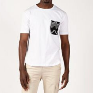 T-shirt Homme Oversize à Manches Courtes 100% Coton Personnalisé Hip Hop avec Poche Contrastante – Qualité Supérieure, Prix de Gros 2025 - Product Image 5