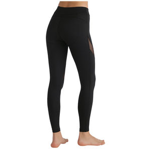 Pantalones deportivos de cintura media para mujer, mallas de Yoga lisas de diseño superior, cierre de cintura elástica, mallas de mujer de buena calidad - Product Image 4
