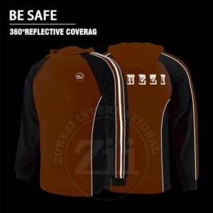 Chaqueta con capucha de alta visibilidad Jersey DE SEGURIDAD Sudadera Top Pullover Clase 3 Sudadera reflectante Sudadera con calefacción alimentada - Product Image 6