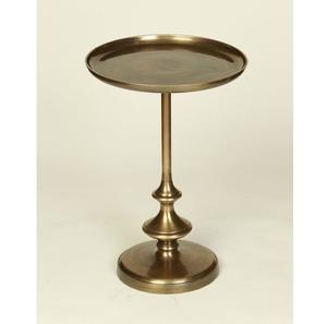 Mesa Auxiliar de Metal Dorado Antiguo con Diseño de Ángel para Decoración del Hogar, Hotel, Sala de Estar, Almacenamiento Multifuncional Ecológico - Product Image 2