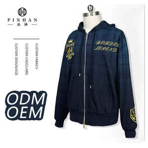 Sweat à capuche personnalisé 100% coton avec logo personnalisé pour l'hiver - Product Image 3