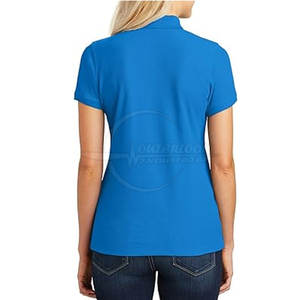 Camisetas de polo de algodón 100% para mujer Tallas grandes Verano personalizable para Polos-Precio al por mayor - Product Image 2